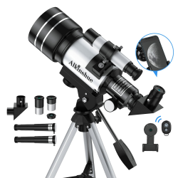 Teleskop für Kinder Anfänger, Apertur Refraktor Teleskope für Astronomie Anfänger, tragbare Reise Teleskop Astronomie Geschenke EU_40070 Angebot bei HelloDeals