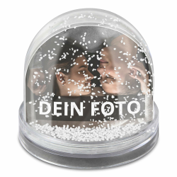 PhotoFancy® - Schneekugel mit Foto personalisiert gestalten Standard Angebot bei HelloDeals