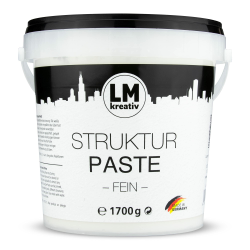 LM Strukturpaste fein 1,7 kg | Texture Paste | Strukturpaste für Acrylmalerei | Strukturpaste Leinwand | Spachtelmasse Acrylmalerei | Impasto | Flächenspachtelmasse Weiß fein1,7 kg Eimer Angebot bei HelloDeals