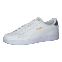 PUMA Herren Smash v2 L Sneaker Puma Smash v2 L Puma White Puma White Peacoat Puma Team Gold 44.5 EU Angebot bei HelloDeals