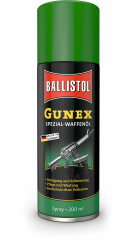 BALLISTOL 22200 GUNEX Waffenöl 200ml Spray – Temperaturbeständiges Waffen-Pflege-Öl – Reinigung, Wartung, Rostschutz, keine farbe Angebot bei HelloDeals
