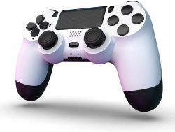 Trosvan Wireless Controller für PS-4, Game Controller mit 3,5mm Audiobuchse/Turbo/Dual-Vibration/6-Achsen-Gyrosensor Angebot bei HelloDeals
