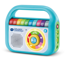 VTech Baby Mein erster Musik-Player – Mit 40 Liedern, Bluetooth- und Aufnahmefunktion – Für Kinder von 2-5 Jahren, Blau Angebot bei HelloDeals