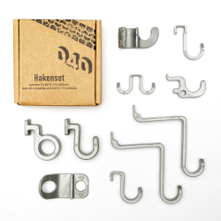 mixcover 040 Parts 10er Haken Set passend für VW California T5 T6 T6.1 Bulli Camper Ocean Coast Comfortline 10 Teilig Angebot bei HelloDeals