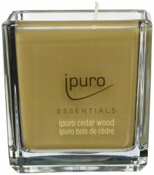 ipuro - dekorative cedar wood - minimalistische & puristische Duftkerzen im Glas - intensive mit holzigen & würzigen Noten - stilvolle Kerze 125 g 125 g (1er Pack) CEDAR WOOD Angebot bei HelloDeals