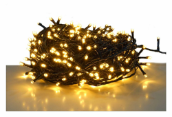 Spetebo LED Lichterkette warm weiß - 80 LED / 6 m - Weihnachts Deko Beleuchtung für den Innen- und Außenbereich 02 - 80 Led / 6 M Angebot bei HelloDeals