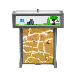 AntHouse - Natürliche Ameisenfarm aus Sand | 3D T Kit 15x15x1,5cm Grau| Inklusive Ameisen Angebot bei HelloDeals