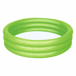 Bestway 51025-17 Splash and Play Three Ring Play Paddling Pool - Multi-Colour, 1.22 m x 25 cm 122 x 122 x 25 cm Angebot bei HelloDeals