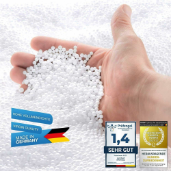 LAZY BAG Original EPS Perlen Sitzsackfüllung Sitzsack Styropor-Kügelchen Nachfüllpack Füllung für Sitzsäcke Sitzkissen Nackenkissen UVM. (50 Liter) Angebot bei HelloDeals