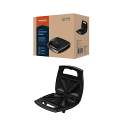 Grundig SWM2940 SWM 2940 Sandwichmaker, Schwarz-Metallic/Edelstahl Single Angebot bei HelloDeals