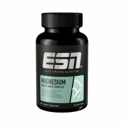 ESN Magnesium Caps, 120 Kapseln, 300 mg Magnesium pro Tagesportion - Magnesiumbisglycinat-Kapseln, Support für Energiehaushalt, hohe Bioverfügbarkeit, geprüfte Qualität - Made in Germany Single Angebot bei HelloDeals