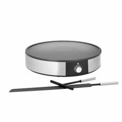 WMF Lono Crepes Maker Creperie mit Wender und Teigverteiler, 1600 W, Ø 33 cm, Crêpes Maker, Pfannkuchen Maker antihaftbeschichtet Single Angebot bei HelloDeals