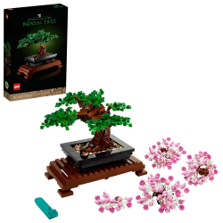 LEGO Botanicals Bonsai Baum Set für Erwachsene - Pflanzen Home Deko Set - DIY Projekt und entspannende kreative Aktivität - Geschenkidee für Frauen und Männer - Botanik Kollektion 10281 Einzeln Angebot bei HelloDeals