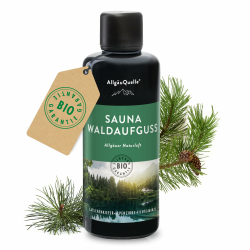 AllgäuQuelle® Saunaaufguss [100% reine Bio Öle] Naturluft Alpenzirbe Fichte Latschenkiefer Minze 100ml Angebot bei HelloDeals