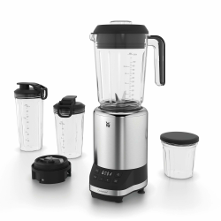 WMF Kult Pro Multifunktionsmixer Hochleistungsmixer, 30.000 U/min, Smoothie Maker, Standmixer, Ice-Crush Funktion, 4 Mixbehälter inkl. ToGo-Verschluss Single Angebot bei HelloDeals
