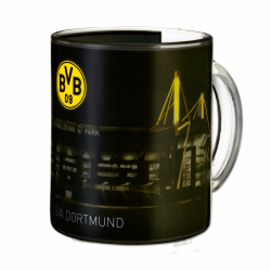 Borussia Dortmund BVB-Zauberglas,0.3 liters, 1 Stück (1er Pack), Schwarz Single Angebot bei HelloDeals