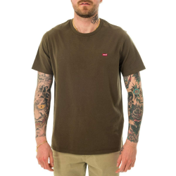 Levi's Herren Ss Original Housemark Tee T-Shirt L Olive Night Angebot bei HelloDeals