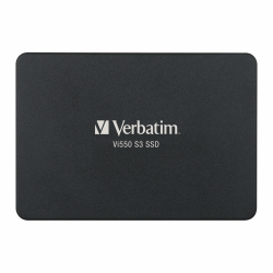 Verbatim Vi550 S3 SSD, internes SSD-Laufwerk mit 256 GB Datenspeicher, Solid State Drive mit 2,5'' SATA III Schnittstelle und 3D-NAND-Technologie, schwarz Vi550 S3 SSD 256 GB 2,5'' SATA III Angebot bei HelloDeals