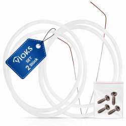 VIOKS Set 2 Stk Reparatursatz Pumpentopf Dichtung 12005744 - Ø 182mm für Spülmaschine Pumpentopf-Dichtung Siemens Bosch Neff Pumpensumpfdichtung Siemens Geschirrspüler Ersatzteile bei Fehler E15 2 Stück Angebot bei HelloDeals