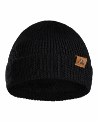 DANISH ENDURANCE Merinowolle Mütze mit Fleece, Warme Wintermütze, Stretchy & Bequem, Unisex, Beanie für Damen & Herren Einheitsgröße Schwarz Angebot bei HelloDeals