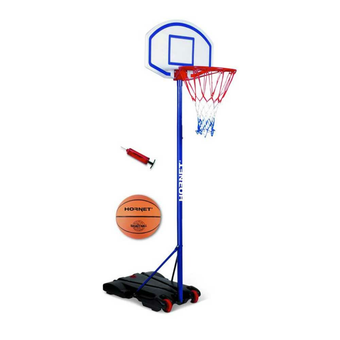 Basketballständer '205' 165-205 cm mit Ball und Pumpe