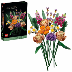 LEGO Botanicals Blumenstrauß - Künstliche Blumen Set für Erwachsene - Zimmerdeko und Geschenkidee für Frauen & Männer - Wohnaccessoires - Botanik Kollektion 10280 Single Angebot bei HelloDeals