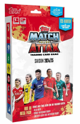 Topps Bundesliga Match Attax 24/25 - Mega Pack - enthält 125 Karten, darunter 5 Karten der Limited Edition. Angebot bei HelloDeals