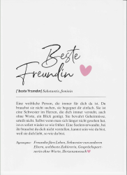 Fjllrven Definition Poster & Kunstdrucke Weihnachtsgeschenke Beste Freundin Geschenke |Wandbilder Wohnzimmer | Weihnachten Geschenk Beste Freundin Geburtstag | Wanddeko Deko Wohnzimmer |DINA A4 Beste Freundin | ohne Rahmen Angebot bei HelloDeals