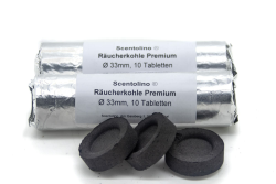 Scentolino Räucherkohle Holzkohletabletten Premium 2 Rollen Ø 33mm Angebot bei HelloDeals