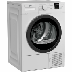 Beko DHC742GXS b300 Wärmepumpentrockner, Frontlader, 7 kg Beladungskapazität, nur 50,8 cm tief, 15 Programme, Sonsortrocknung, Knitterschutz, Allergikergeeignet, Säulenfähig, Schontrommel, Weiß 46 cm Korpustiefe Energieklasse A++ Angebot bei HelloDeals