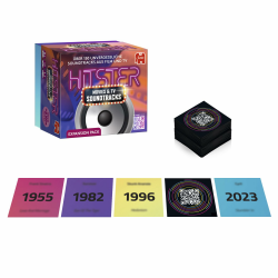 Hitster, Film- & Serien-Soundtracks, Deutsche Erweiterung, 154 Musikkarten, Party- & Kartenspiel für Erwachsene und Familien, 2 bis 10 Spieler, ab 16 Jahren Angebot bei HelloDeals