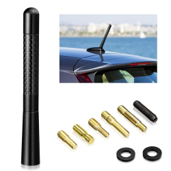 Bingfu Autoantenne Universal Auto Antenne DAB FM KFZ Kurzstab Dachantenne Ersatz Auto Antenne mit M4.0 M5.0 M6.0 Schrauben Kompatibel mit alle Autos 12cm Angebot bei HelloDeals