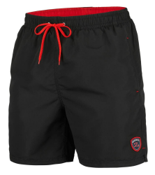 Zagano Badehose Herren Schnelltrocknend Badeshorts Männer Jungen Schwimmhose Boardshorts für Männer Sporthose kurz, Badehose Herren lang S-6XL, Hergestellt in der EU 3XL Schwarz - Lange Version Angebot bei HelloDeals