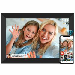Digitaler Bilderrahmen FRAMEO WLAN 32GB Digitaler Fotorahmen 10,1 Zoll 1280x800 IPS LCD-Touchscreen Smart Cloud-Fotorahmen Mit Automatischer Drehung Momente Sofort Über Die Frameo-App Teilen 10.1 Zoll Frameo 32GB Angebot bei HelloDeals