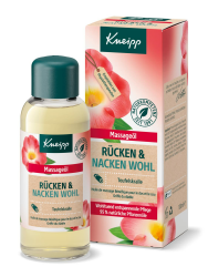 Kneipp Massageöl Rücken Wohl - mit wertvollem Teufelskrallenextrakt - wohltuend entspannende Pflege - 100ml 100 g (1er Pack) Angebot bei HelloDeals