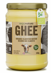 Exponatura Bio-Ghee - Geklärte Butter nach alter ayurvedischer Rezeptur - nur aus der Milch von Weidekühen - laktosefrei, extrem bekömmlich (500 g, Ghee) Ghee 500 g Angebot bei HelloDeals