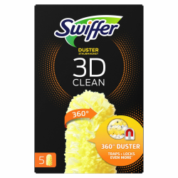 Swiffer Staubmagnet 360° Nachfüllpack 5 Tücher, Nimmt Staub, Haare & Allergene Aus Jeder Richtung Auf 3D 5 Tücher Angebot bei HelloDeals