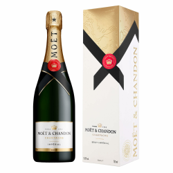 Moët & Chandon Impérial Brut Champagner in Geschenkverpackung, 0,75L 0.75 l Mit Geschenkverpackung Angebot bei HelloDeals