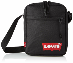 Levi's Herren Mini Solid (Red Batwing) LFA LM Bags Crossbody Regular Black Angebot bei HelloDeals