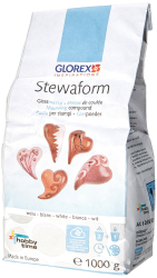 GLOREX 6 2606 500 - Stewaform Gießmasse, weiß, 1000 g, universell einsetzbar, lufttrocknend, bemalbar Angebot bei HelloDeals