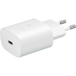 Samsung Schnellladegerät, 25 W, USB-Port Typ C (ohne Kabel),für iPhone, Weiß, Einheitsgröße Angebot bei HelloDeals
