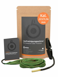 WPW Laufreinigungsschnur für Gewehre als Waffenreinigungsset & Laufreiniger, Kaliber 17/223 / 5,56mm / 243 / 6mm / 264/6,5mm / 270 / 7mm / 7,62mm / 308/30-06 / 8mm / 9mm / 9,3mm / 338/458 .223 / .222 / 22 Lfr / 5,56 Mm Nato / 5,7x28mm Angebot bei HelloDeals