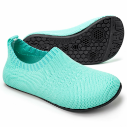 Sosenfer Kinder Hausschuhe Jungen mädchen Anti-Rutsch Sohle Kleinkinder Schuhe Baby Slipper Unisex-SHLAN-28XINXIN Lake Blue 36 EU Angebot bei HelloDeals