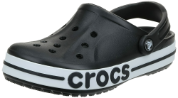 Crocs Unisex Bayaband Clog 43/44 EU Black White Angebot bei HelloDeals