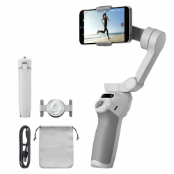 DJI OSMO Mobile SE Smartphone-Gimbal, 3-Achsen-Stabilisierung, handlich und, Android- iPhone-Gimbal mit ShotGuides, ActiveTrack 5.0, Vlog-Stabilisator, Athens Grau Angebot bei HelloDeals