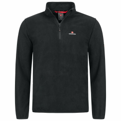 Höhenhorn Skyja Herren Fleece Pullover Herbst Winter Microfleece Sweatshirt Half Zip Fleecepullover XL Schwarz Angebot bei HelloDeals