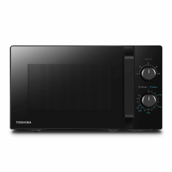 Toshiba MW2-MM20PF(BK) Freistehend Mikrowelle/Solo-Mikrowelle / 20L / 800W / 5 Leistungsstufen mit praktischer Auftaufunktion/LED-Beleuchtung im Innenraum/Schwarz 20L Schwarz Angebot bei HelloDeals