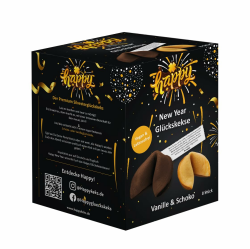 Happy New Year Glückskekse Schoko-Vanille Angebot bei HelloDeals