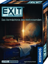 KOSMOS 682828 EXIT - Das Spiel - Das Vermächtnis des Weltreisenden, Level: Fortgeschrittene, Escape Room Spiel, EXIT Game für 1-4 Spieler ab 12 Jahre, EIN einmaliges Gesellschaftsspiel Angebot bei HelloDeals