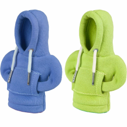 LISEFO 2 Stück Auto Schaltknauf Abdeckung Blau&Grün Schaltknauf Hoodie-Abdeckung Universal Schaltknauf Hoodie Shifter Dekoratives Autozubehör Kreativer Auto Schaltknauf Hoodie Angebot bei HelloDeals